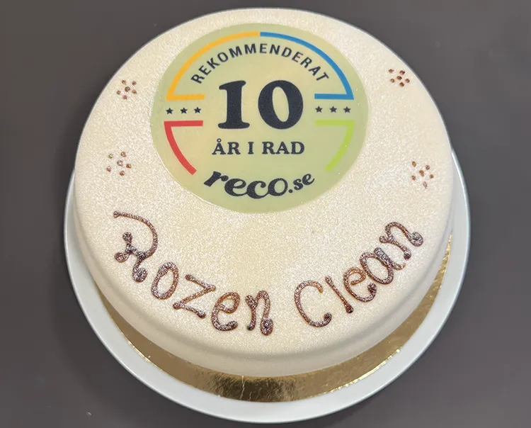 Recotårta 10 år