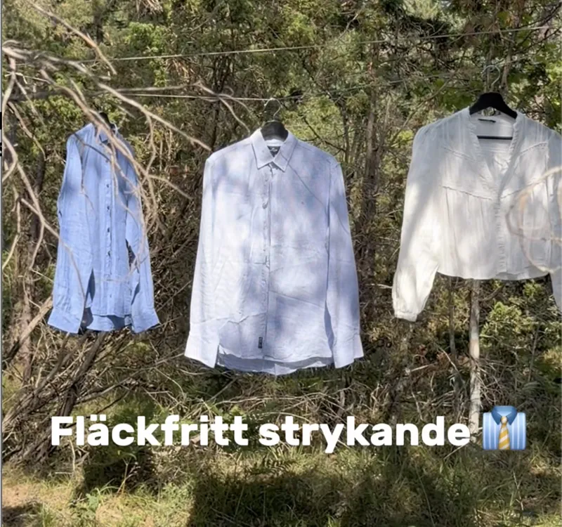 Fläckfritt strykande